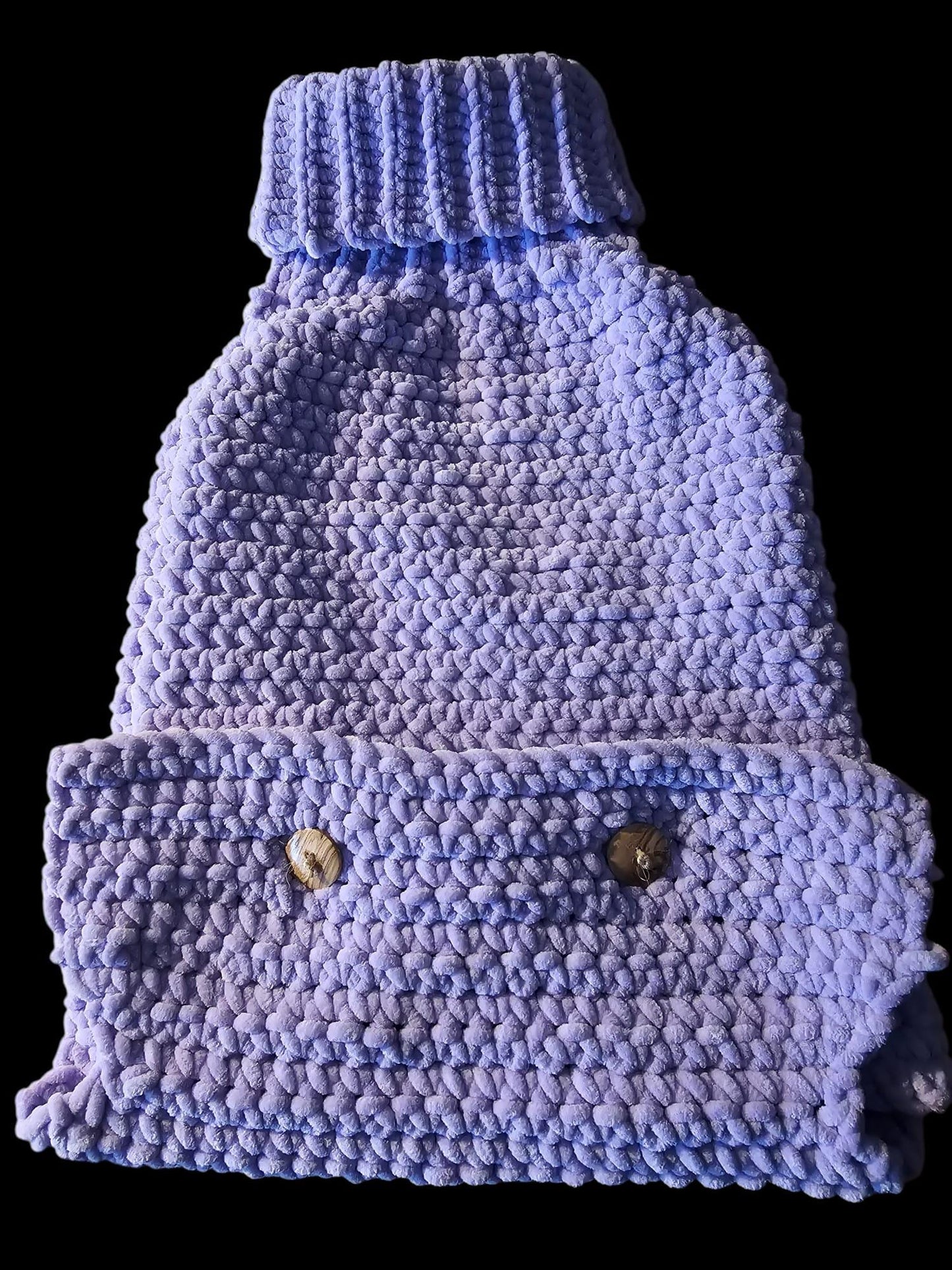 Wärmflaschenbezug gehäkelt – Handgemachte Hülle für Wärmflasche – Geschenk für Frostbeulen & Wellnessfans – Winter Must-Have