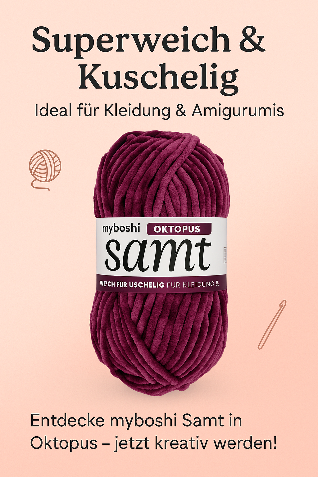 100g MyBoshi Samt
