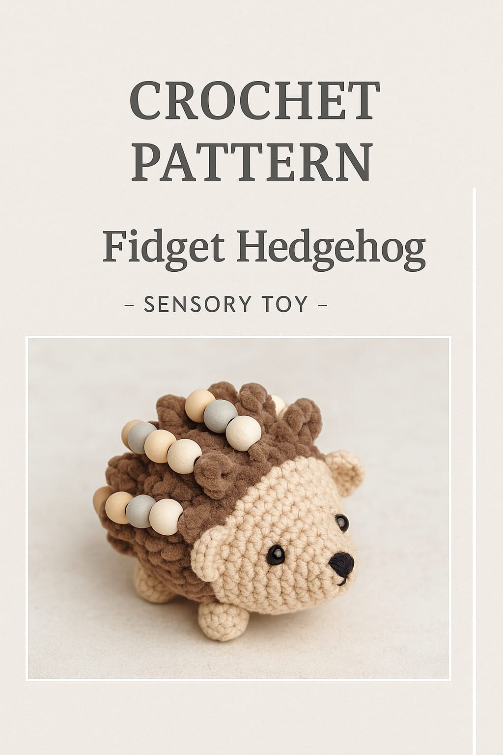 Häkelanleitung (PDF) - Fidget Igel