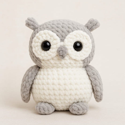 Kuscheleule „Nordic Owl“ – Häkelanleitung als PDF