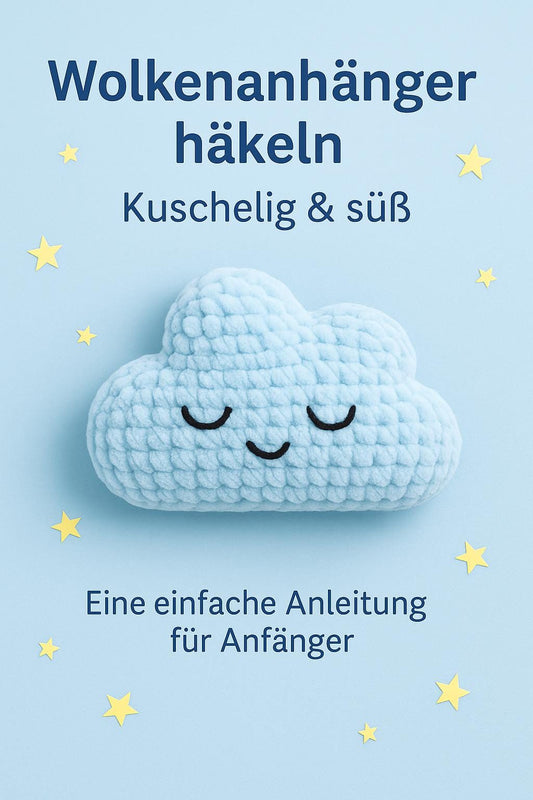 Häkelanleitung Wolkenanhänger