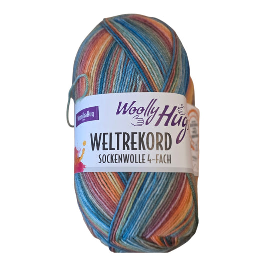 100g Woolly Hugs  Sockkenwolle "Weltrekord"