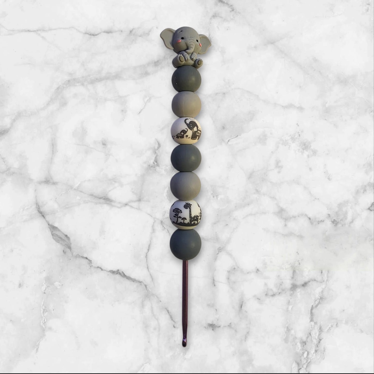 Silikonperlen Häkelnadel Nr. 3