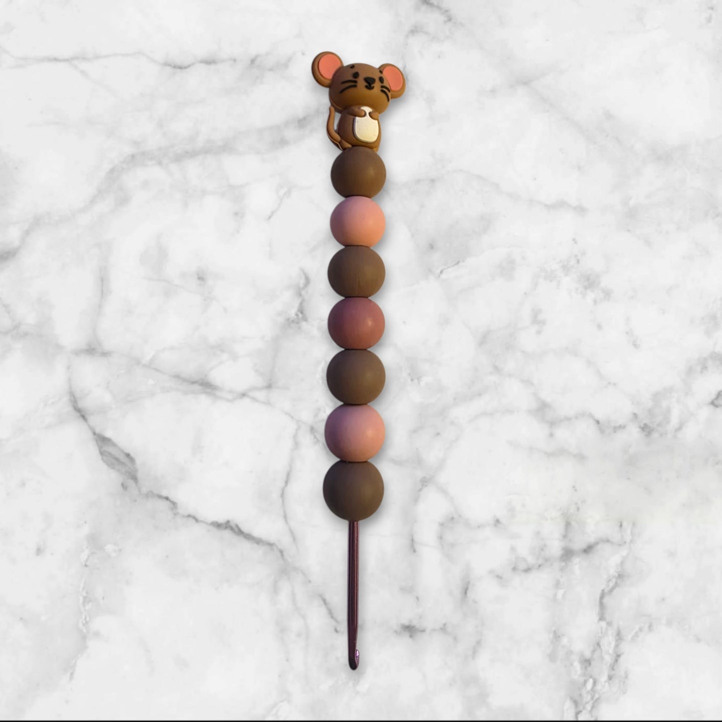 Silikonperlen Häkelnadel Nr. 3